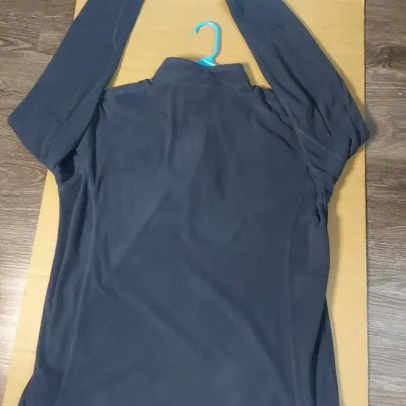 Columbia Blue Zip Front Jacket  L Gorpcore Fisherman Cabincore Classicore Preppy - Picture 5 of 12